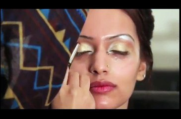 Beautiful Bridal Makup look ashain 2014