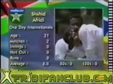 Shahid Afridi 1st ODI Century against Sri Lanka - Fastest Century Ever. Must Watch