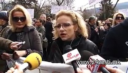 PROTEST NA NASTAVNICI NASTAVNICKI PLENUM 22 03