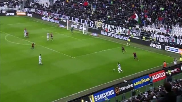 Carlos Tevez Fantastic Goal - Juventus vs Genoa 1-0 ( Serie A ) 2015