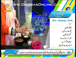 Dr Billqis Making Skin Glowing Drink For Girls