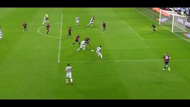 Goal Carlos Tévez - Juventus 1-0 Genoa - 22-03-2015