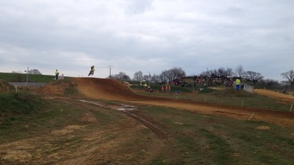 Compétition de motocross au circuit Guy-Blanchet