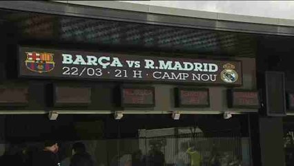 Expectación ante el clásico Barça-Real Madrid