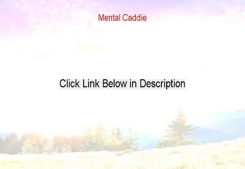 Mental Caddie PDF - Get It Now 2015