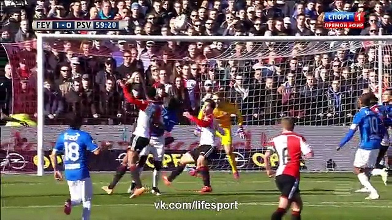 Feyenoord 2: 1 PSV Eindhoven | Eredivisie 2014/15 | Highlights