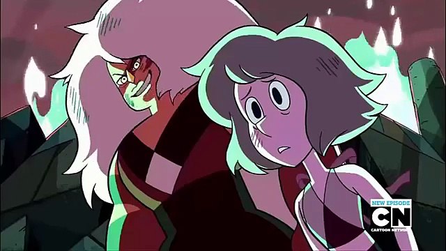 Steven Universe - Jasper & Lapis Lazuli Gem Fusion Malachite (Clip) Jail Break