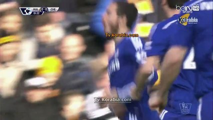 تشيلسي يتقدم 1/0 علي هال سيتي