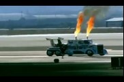 Truck on jet, really amazing video. Watch and share