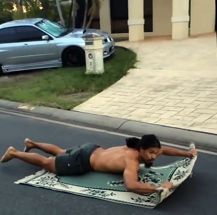 The flying carpet really exists
