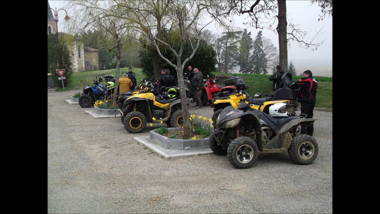 photos Quad Salvetain sortie Lisle Jourdain Auch mars 2015