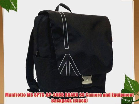 Manfrotto MB SPTG-BP-30BB BRAVO 30 Camera and Equipment Backpack (Black)