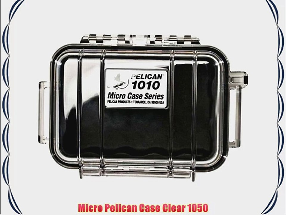 Micro Pelican Case Clear 1050