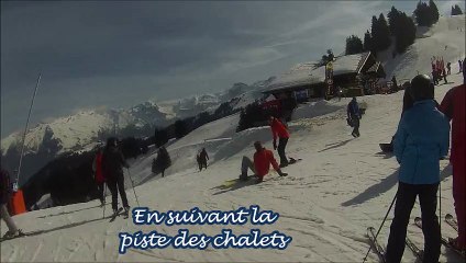 La piste des chalets !