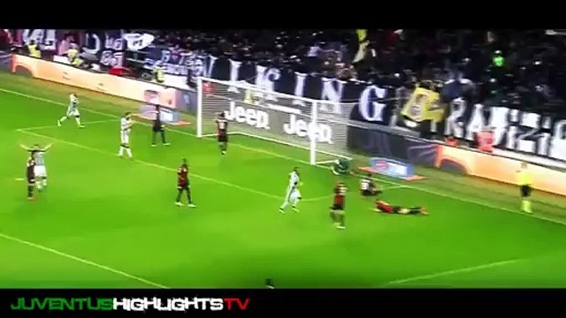 Carlos Tevez incredible Goal - Juventus vs Genoa 1-0 | Serie A - 2015