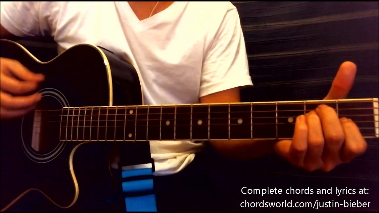 Justin Bieber - All Bad Chords