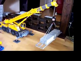 RC CRANE; STRONG AND HEAVY!!! BIG RC CRANE, RC CONSTRUCTION SIDE