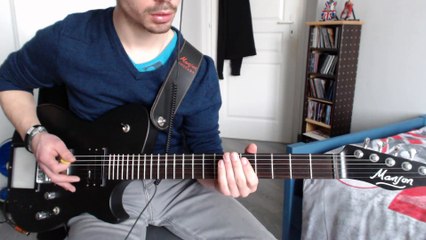 Muse - Psycho guitar cover