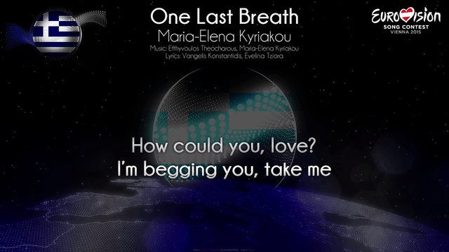 Maria-Elena Kyriakou - One Last Breath (Greece)