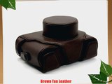 MegaGear Ever Ready'' Fujifilm FinePix X100 Retro Leather Case Bag - Brown