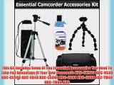 Essential Accessory Kit For Panasonic HDC-TM900K HDC-HS80K HDC-HS900K HDC-SD40K HDC-SD800K