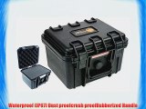 Professional Waterproof Action Camera Hard Case E130c for 1 or 2 Hd Gopro Hero 3 Hero 2 Hero