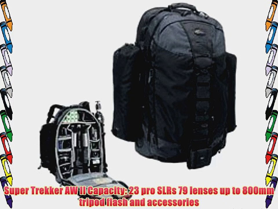 Lowepro Super Trekker AW II Camera Bag (Black)