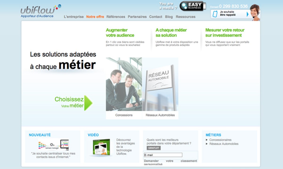 François Cormier, Ubiflow : « Il se vend 5,6 VO pour un VN  »