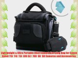 USA Gear Lightweight Durable Large Camera Bag With Padded Interior Lining for Canon SX500 HS
