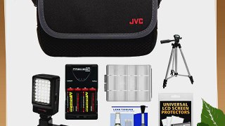 JVC CBV2013 Everio Video Camera Camcorder Case with LED Video Light