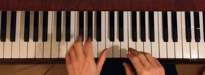 Playing One Note Samba on Piano