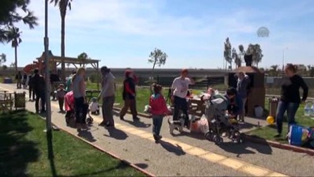 Alanya'daki Turistler, Baharın Gelişini Kutladı