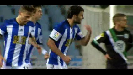 Goal Agirretxe - Real Sociedad 1-1 Cordoba - 22-03-2015
