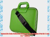 Green SumacLife Cady Briefcase Bag for Apple iPad Air 2 and 1 9.7 Tablets