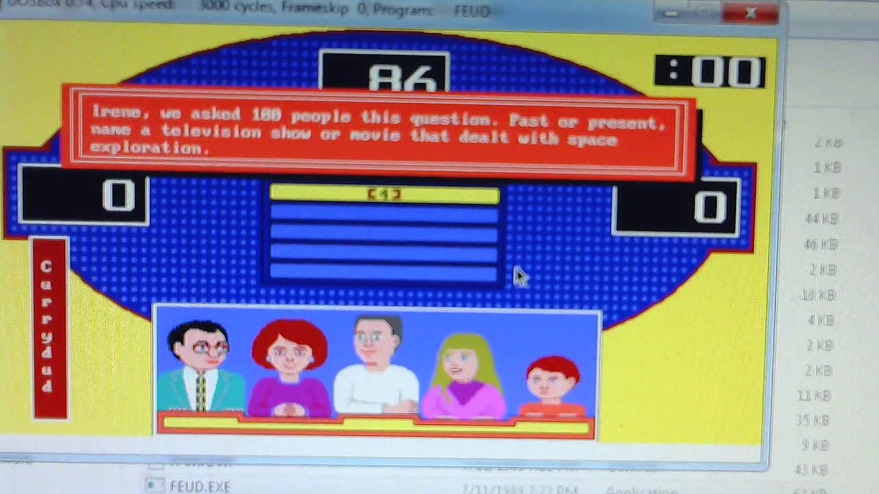 The All New Family Feud for the DOS Spring Season Episode 1