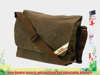 Domke F-833 Large Photo Courier Bag - Brown Rugged Wear