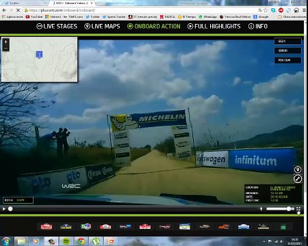 rally mexico 2015 camara interior dani sordo Tramo 21 (Power Stage).