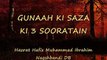 28. Gunaah Ki Saza Ki 3 Soortain/Islahi Bayan by hazrat hafiz muhammad ibrahim naqshbandi khalifa majaz of peer hafiz zulfiqar naqshbandi db