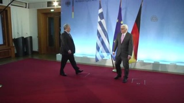 Greek Fm Kotzias İn Berlin