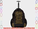Tenba 632-331 Shootout Large Backpack with Wheels (Olive/Black)