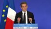 Discours de Nicolas Sarkozy - 1er tour des élections départementales