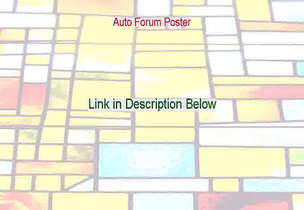 Auto Forum Poster Free Review - auto forum poster bot software