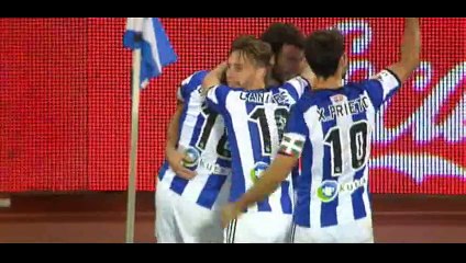 Goal Castro - Real Sociedad 2-1 Cordoba - 22-03-2015
