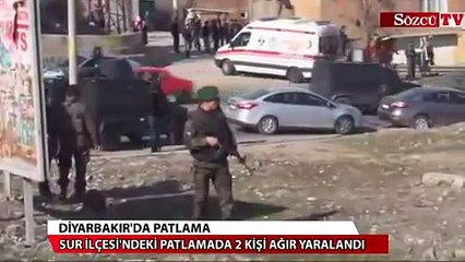 Diyarbakır'daki patlamadan ilk görüntüler