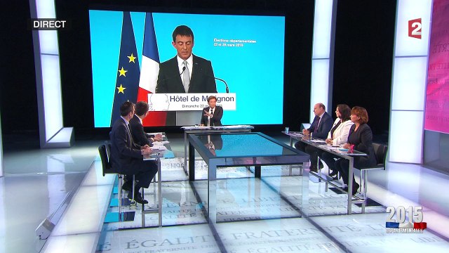 Départementales : Manuel Valls appelle à l'union de la gauche pour faire barrage à l'extrême droite