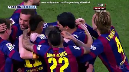 Jeremy Mathieu 1_0 _ Barcelona - Real Madrid 22.03.2015 HD