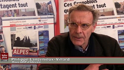 Philippe Langénieux-Villard, maire UMP d'Allevard, estime possible une nouvelle majorité pour l'Isère