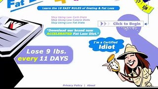 Fat Loss 4 Idiots. Watch this Video!!!