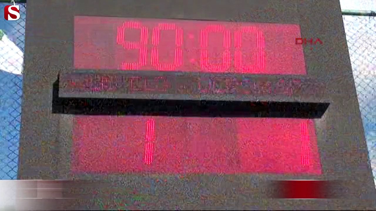 Maytap atan taraftara biber gazlı müdahale