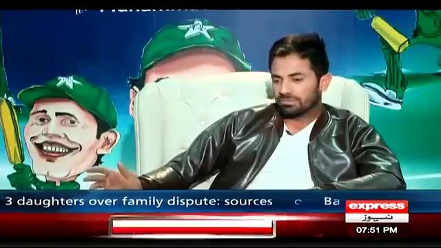 Before WC15, Wahab Riaz was asked in a TV show how he would react if Rahat Ali dropped an important catch off his bowling!!